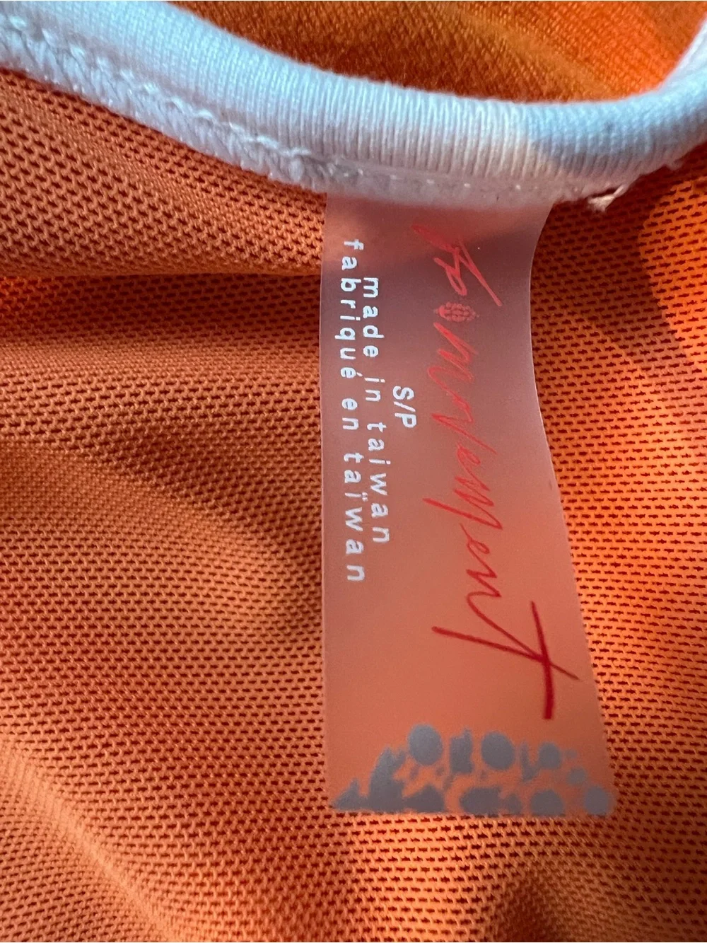 FP Movement Pipe Dream UV Protection Shortsie in Halftime Orange Size S NWT